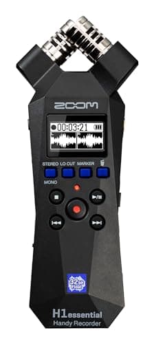 Zoom Zoom H1 Essential Handheld Recorder for Musicians