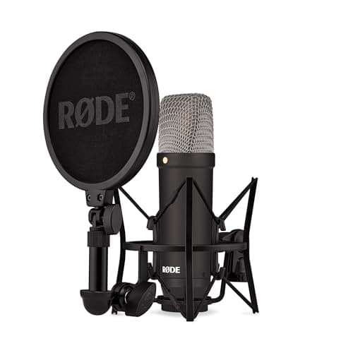 Rode Rode RØDE NT1 Signature Series Large-Diaphragm Condenser Microphone with Shock Mou...