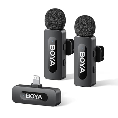BOYA BOYA BY-V2 Wireless Microphones for iPhone iPad