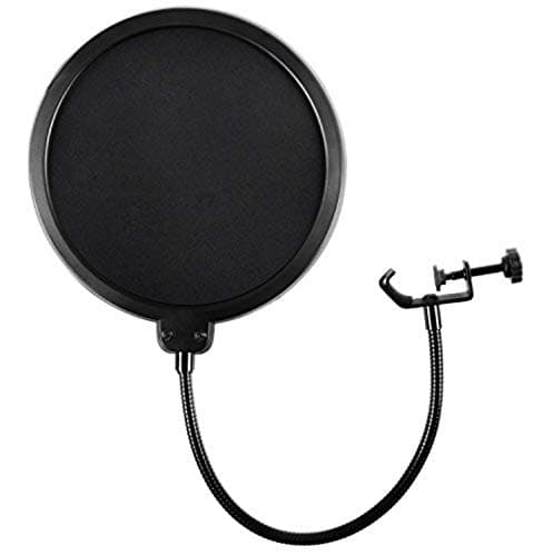 EARAMBLE Earamble Studio Microphone Pop Filter Round Shape Mic Wind Mask Shield Screen