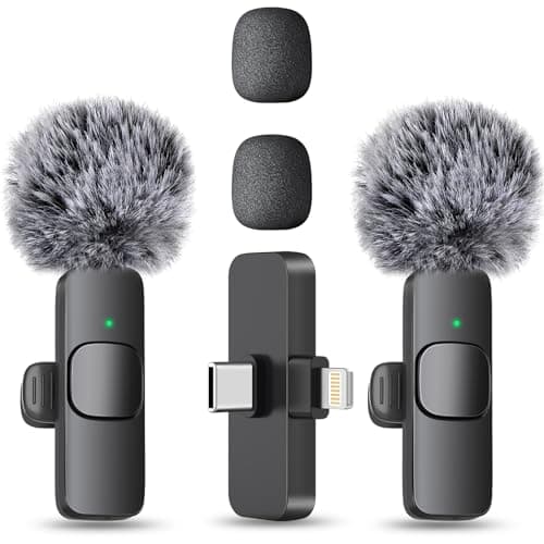 MAYBESTA MAYBESTA Wireless Mini Microphone for iPhone, Android Phone