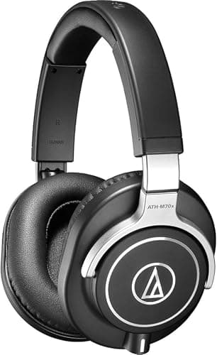 Audio-Technica Audio-Technica ATH-M70x Closed-Back Dynamic Professional Studio Monitor Headp...