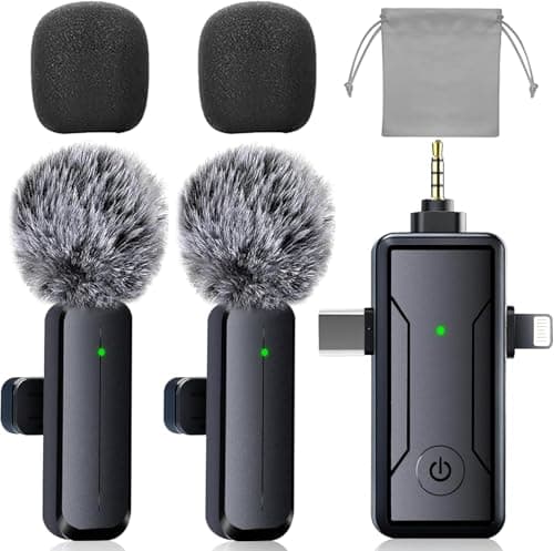 PGDLOF PGDLOF Wireless Mini Microphone
