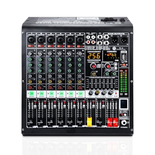 W IN-MIX W IN-MIX 6 Channel Audio Mixer with Bluetooth