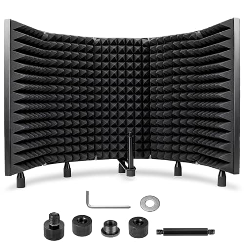 CAHAYA CAHAYA Microphone Isolation Shield Foldable