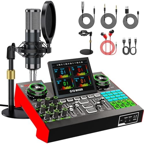 tenlamp tenlamp Podcast Microphone Bundle